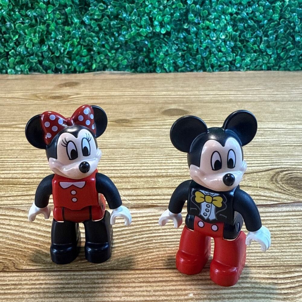 Lego Duplo Disney’s Mickey and Minnie Mouse Figures Pre-School Toddler Toys Gift